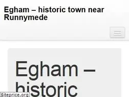 Sites similar to egham.co.uk