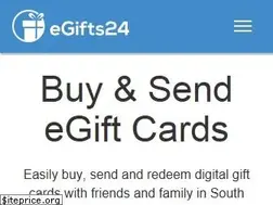 Sites similar to egifts24.co.za