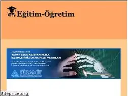 Sites similar to egitim-ogretim.com