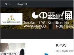 Sites similar to egitimneferi.com