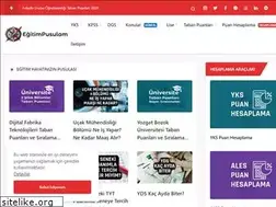 Sites similar to egitimpusulam.com