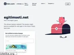 Sites similar to egitimseti.net