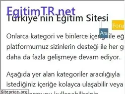 Sites similar to egitimtr.net