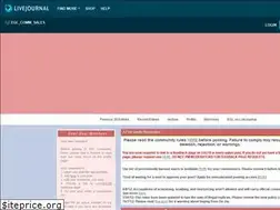 Sites similar to egl-comm-sales.livejournal.com