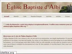 Sites similar to eglise-baptiste-albi.org