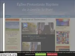 Sites similar to eglise-baptiste-joinville.com