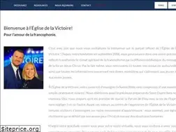 Sites similar to eglisedelavictoire.com
