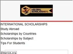 Sites similar to eglobalscholarships.com
