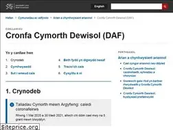 Sites similar to egluroarian.cymru