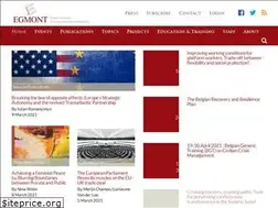 Sites similar to egmontinstitute.be