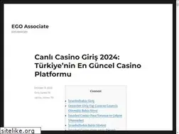 Sites similar to egoassociate.com