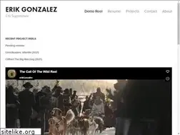 Sites similar to egonzalezvfx.com