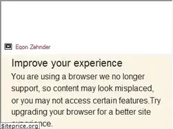 Sites similar to egonzehnder.com
