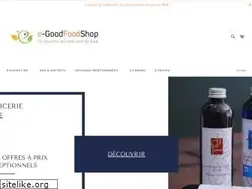 Sites similar to egoodfoodshop.fr