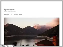 Sites similar to egorlazarev.com