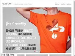 Sites similar to egosum-fashion.de