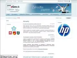 Sites similar to egov.sk