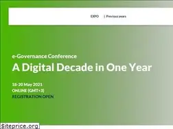 Sites similar to egovconference.ee