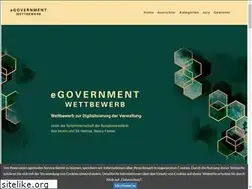 Sites similar to egovernment-wettbewerb.de