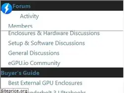 Sites similar to egpu.io