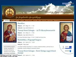 Sites similar to egriparochia.hu