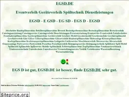 Sites similar to egsd.de