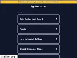 Sites similar to egutters.com