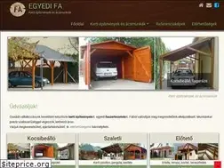 Sites similar to egyedi-fa.hu