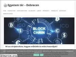 Sites similar to egyetemter.hu