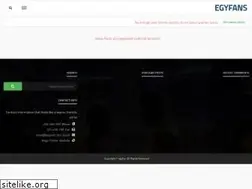 Sites similar to egyfans.com