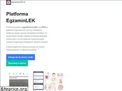 Sites similar to egzaminlek.pl