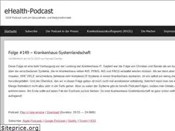 Sites similar to ehealth-podcast.de