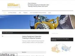 Sites similar to eheavyequipmentoperators.com