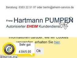 Sites similar to eheim-service.de