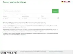 Sites similar to ehemalige-ostgebiete.de