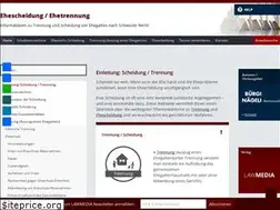 Sites similar to ehescheidung.ch