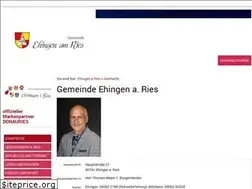 Sites similar to ehingen-am-ries.de