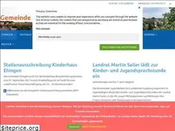 Sites similar to ehingen-gemeinde.de