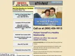 Sites similar to ehivtest.com