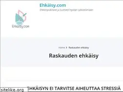 Sites similar to ehkaisy.com