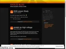 Sites similar to ehkodok.wordpress.com