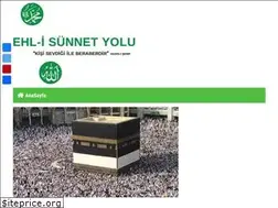 Sites similar to ehlisunnetyolu.com