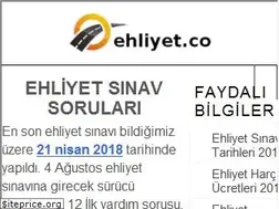 Sites similar to ehliyet.co