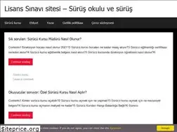 Sites similar to ehliyetsinavsitesi.com