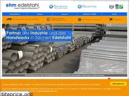 Sites similar to ehm-edelstahl.de