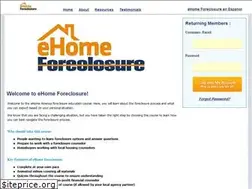 Sites similar to ehomeforeclosure.org