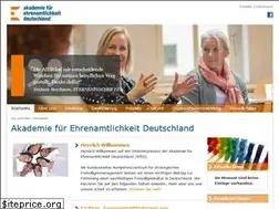 Sites similar to ehrenamt.de