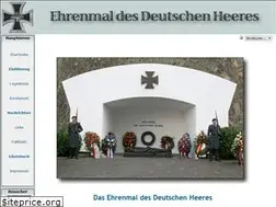 Sites similar to ehrenmal-heer.de
