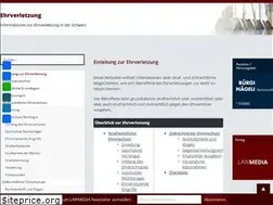 Sites similar to ehrverletzung.ch