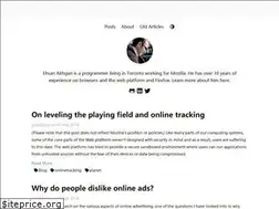 Sites similar to ehsanakhgari.org
